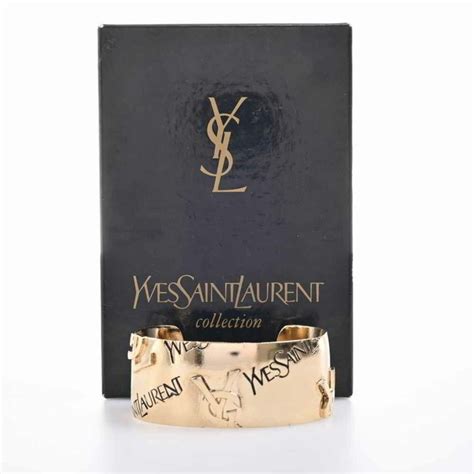 yves saint laurent armband douglas|ysl cuffs for women.